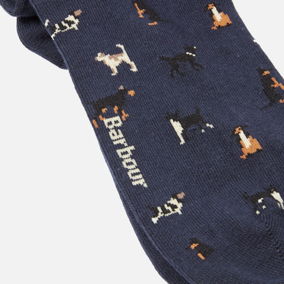 Barbour Men's Dog Motif Sock Gift Box - Multi