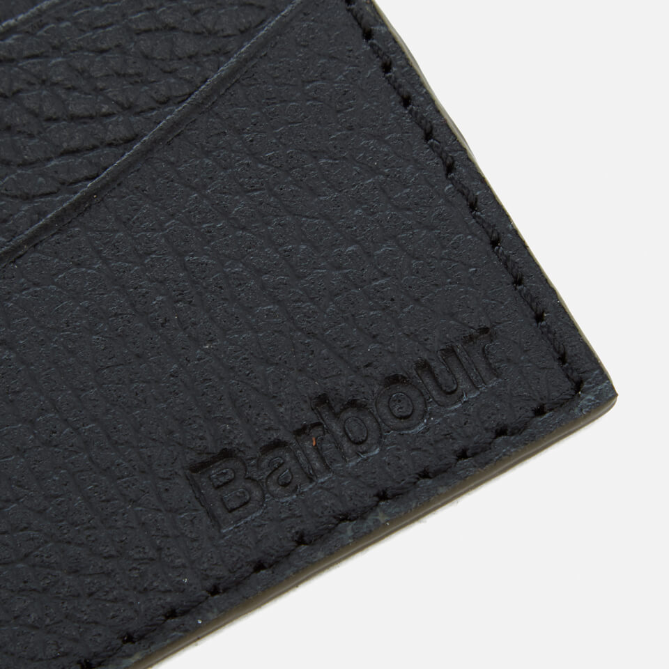 Barbour Men's Card Holder and Key Fob - Black