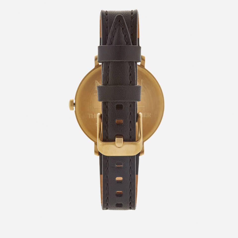 Nixon Women's The Arrow Leather Watch - Gold/Black