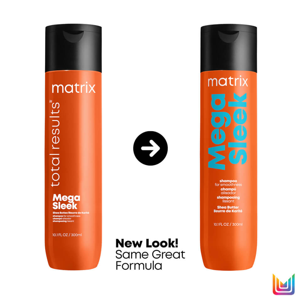 Matrix Total Results Mega Sleek Shea Butter Smoothing Shampoo for Frizzy Hair 300ml