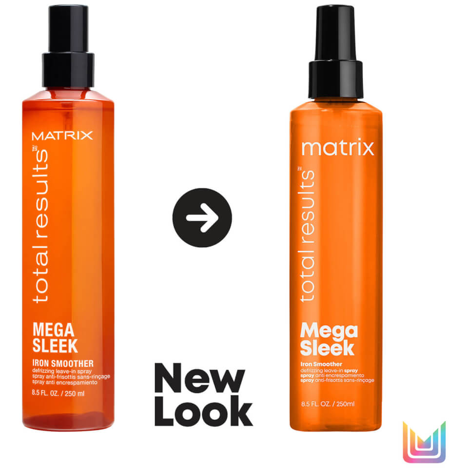 Matrix Total Results Mega Sleek Iron Smoother Heat Protection and Frizz Control Hair Spray 250ml