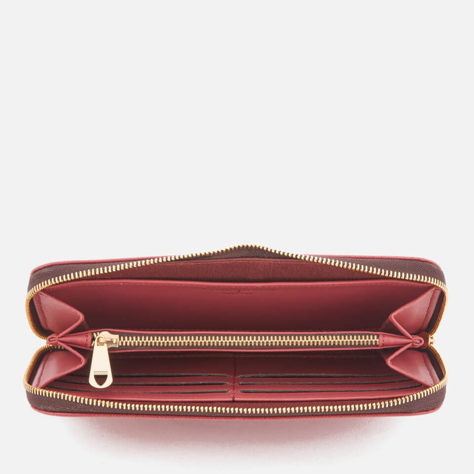 Aspinal of London Women's Continental Clutch Wallet - Blusher