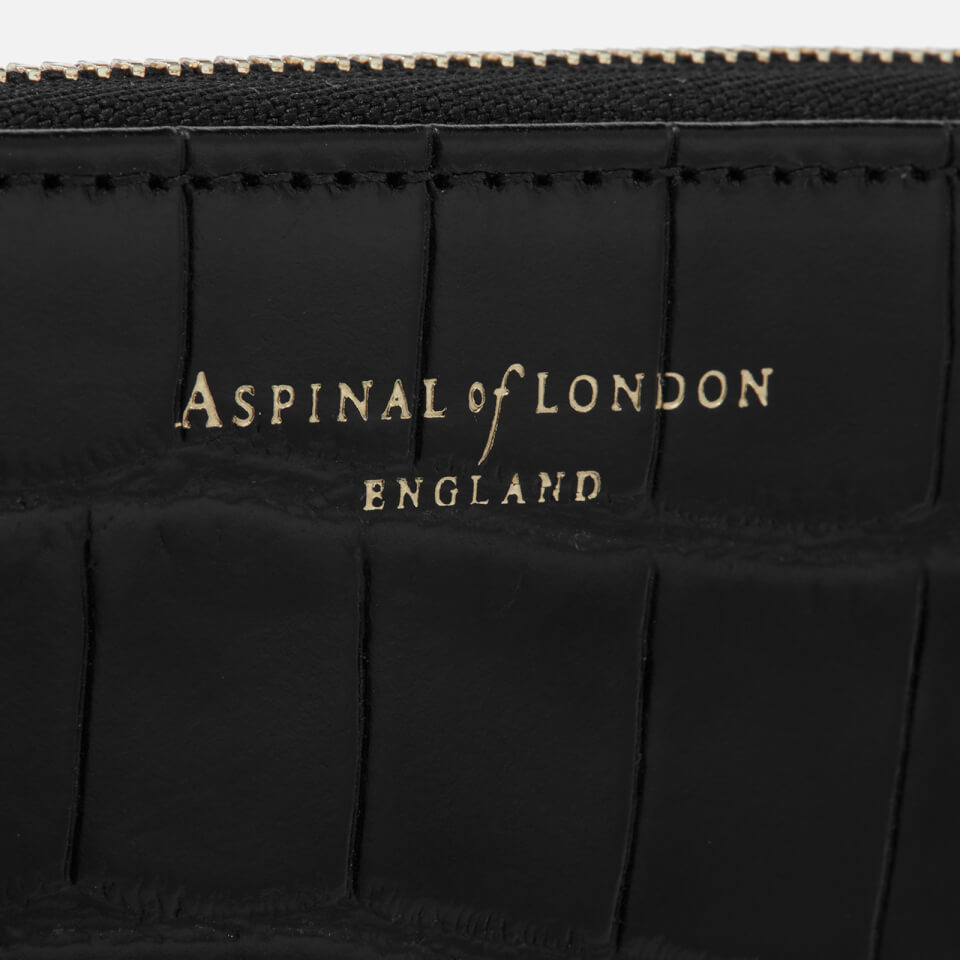 Aspinal of London Women's Continental Midi Purse - Black