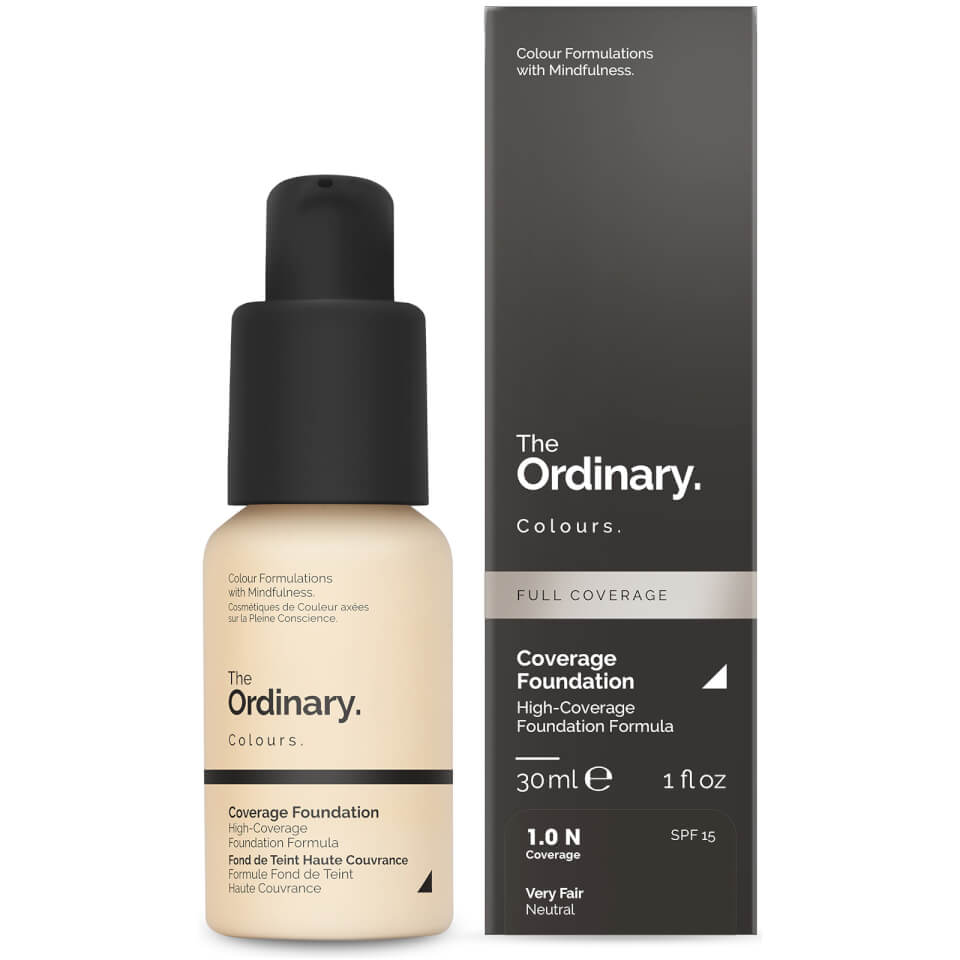 The Ordinary Coverage Foundation with SPF 15 - 1.0N - Very Fair by The Ordinary Colours