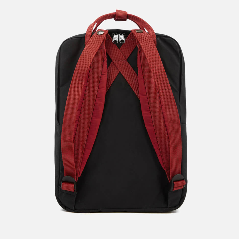 Fjallraven Kanken Laptop Backpack 13" - Black/Ox Red
