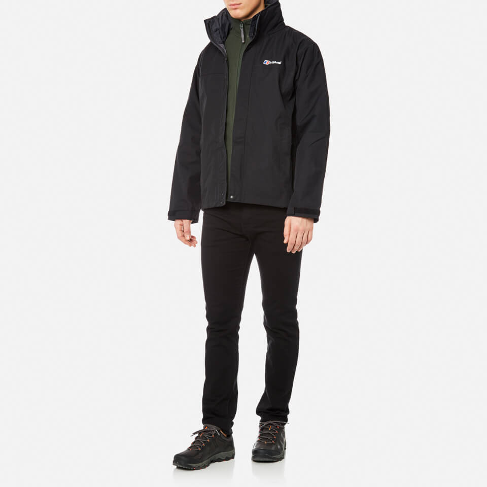 BERGHAUS RG ALPHA SHELL JKT AM BLK/BLK