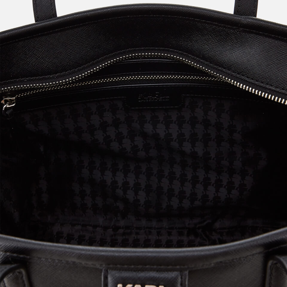 Karl Lagerfeld Women's K/Ikonik Shopper Bag - Black