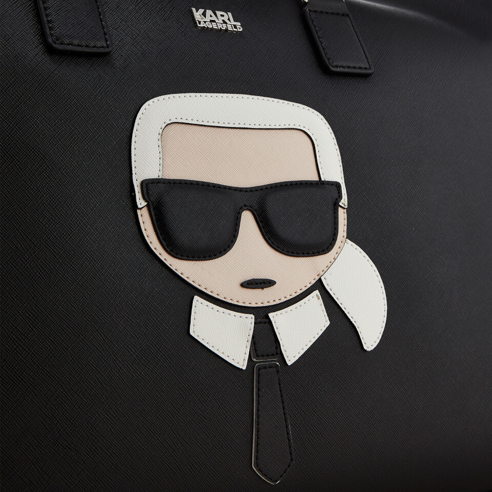 Karl Lagerfeld Women's K/Ikonik Weekender Bag - Black