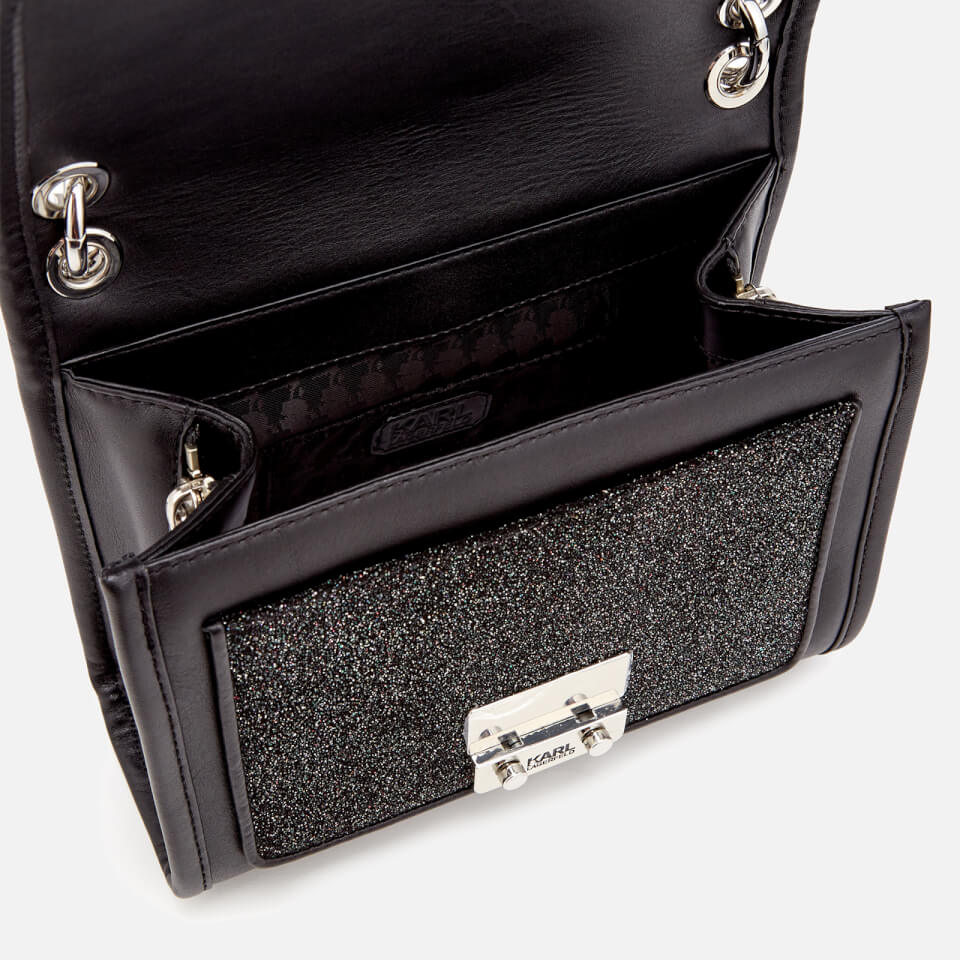Karl Lagerfeld Women's K/Kuilted Caviar Mini Handbag - Multi