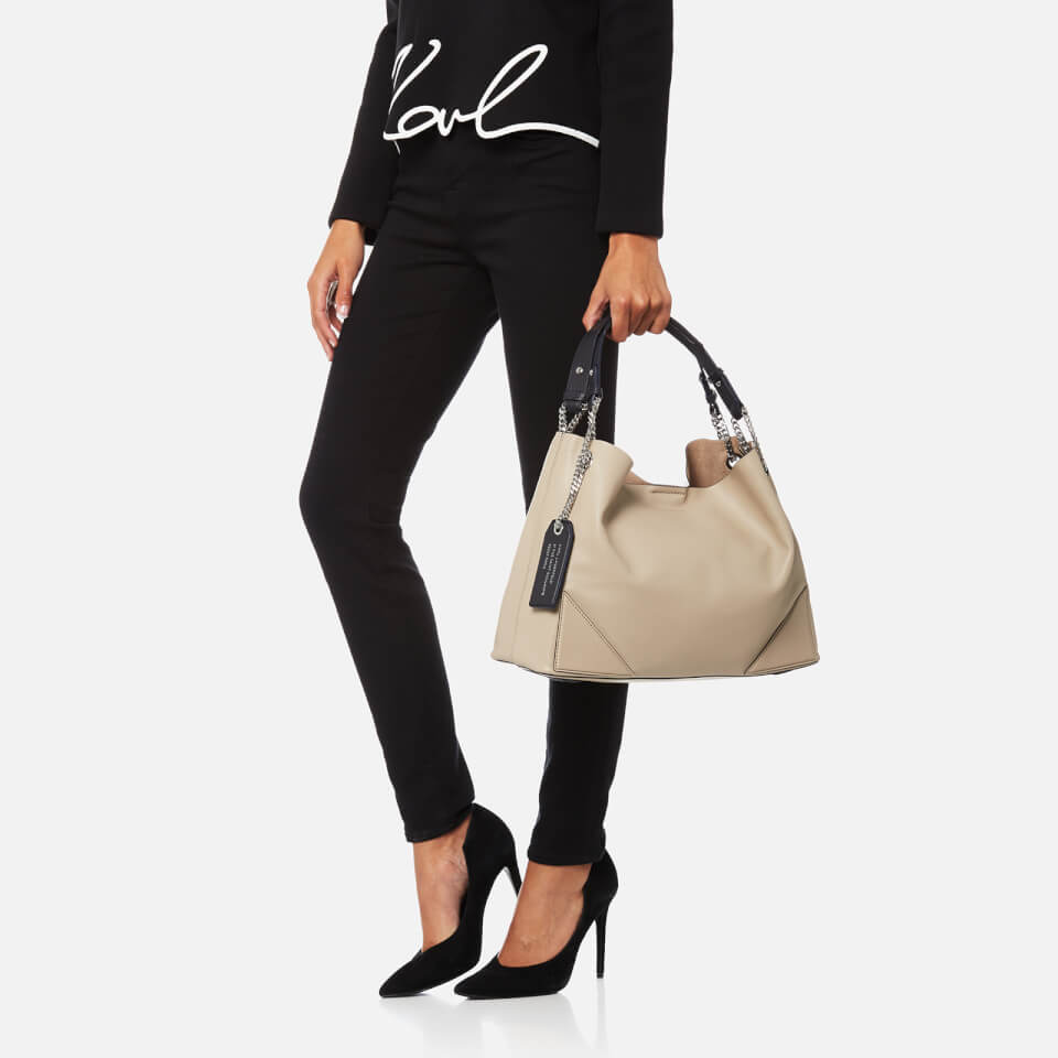 Karl Lagerfeld Women's K/Slouchy Shopper Bag - Earth