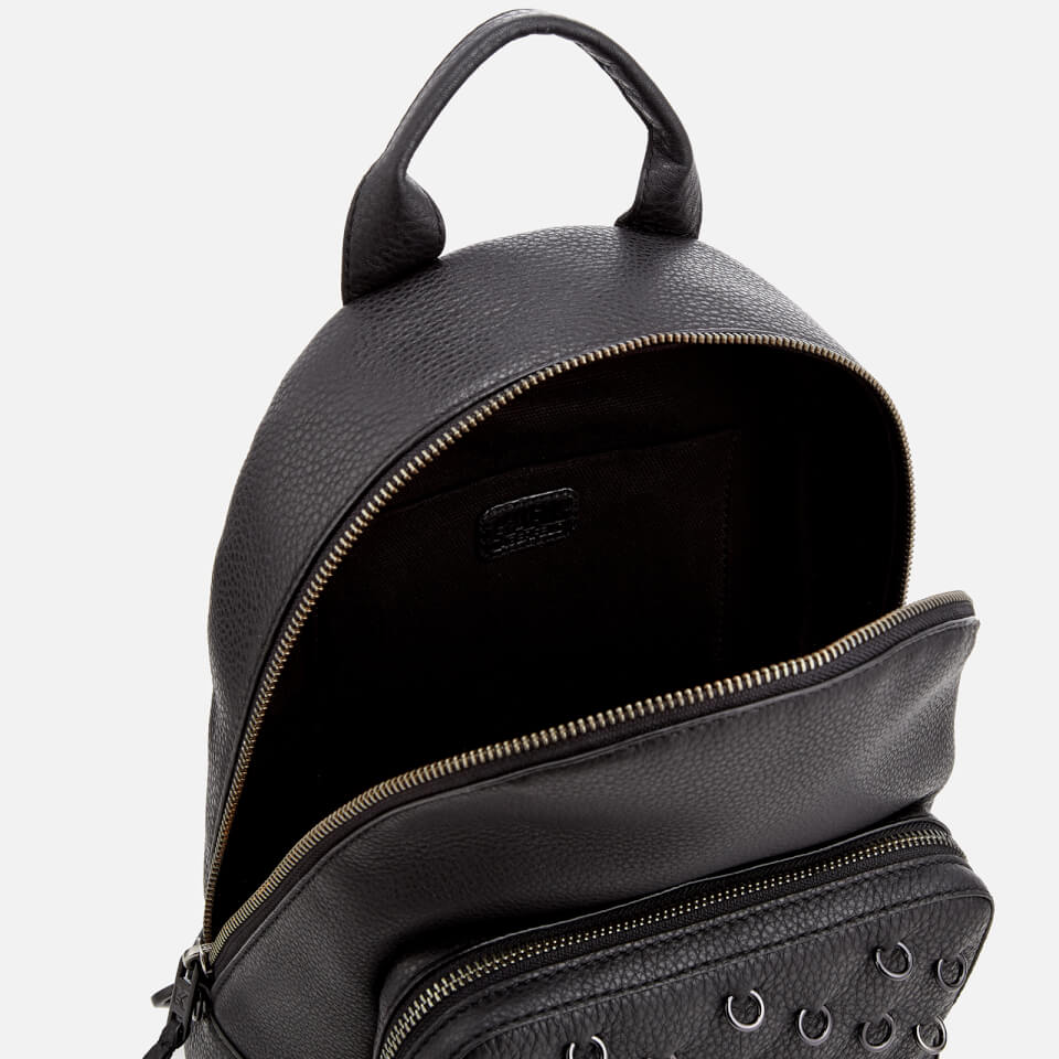 Karl Lagerfeld Women's K/Piercing Backpack - Black/Black