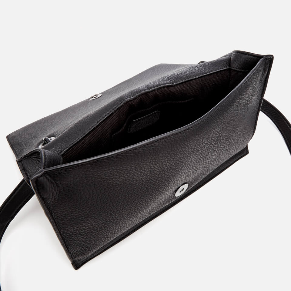 Karl Lagerfeld Women's K/Piercing Shoulder Bag - Black/Black