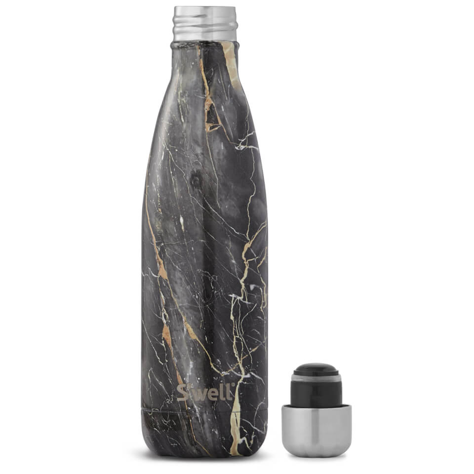 S'well The Bahamas Gold Marble Water Bottle 500ml