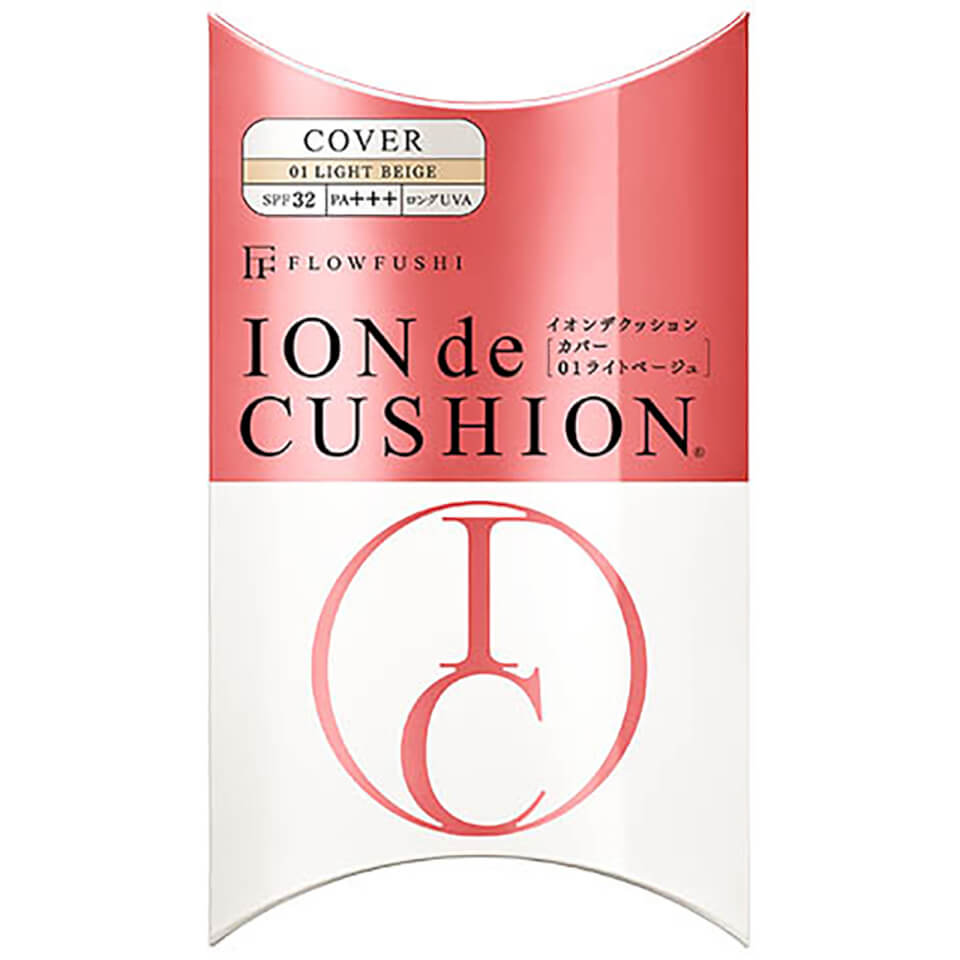 FLOWFUSHI Ion De Cushion Cover - Light Beige 01