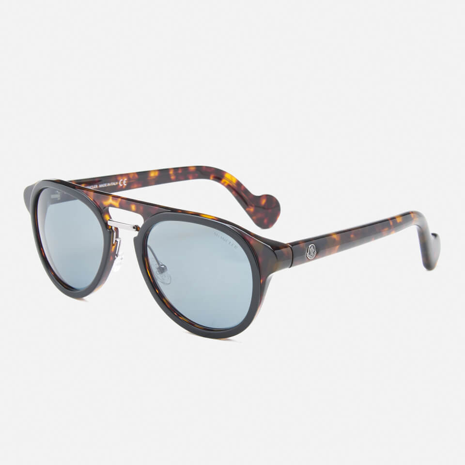 Moncler Men's Aviator Sunglasses - Black/Blue
