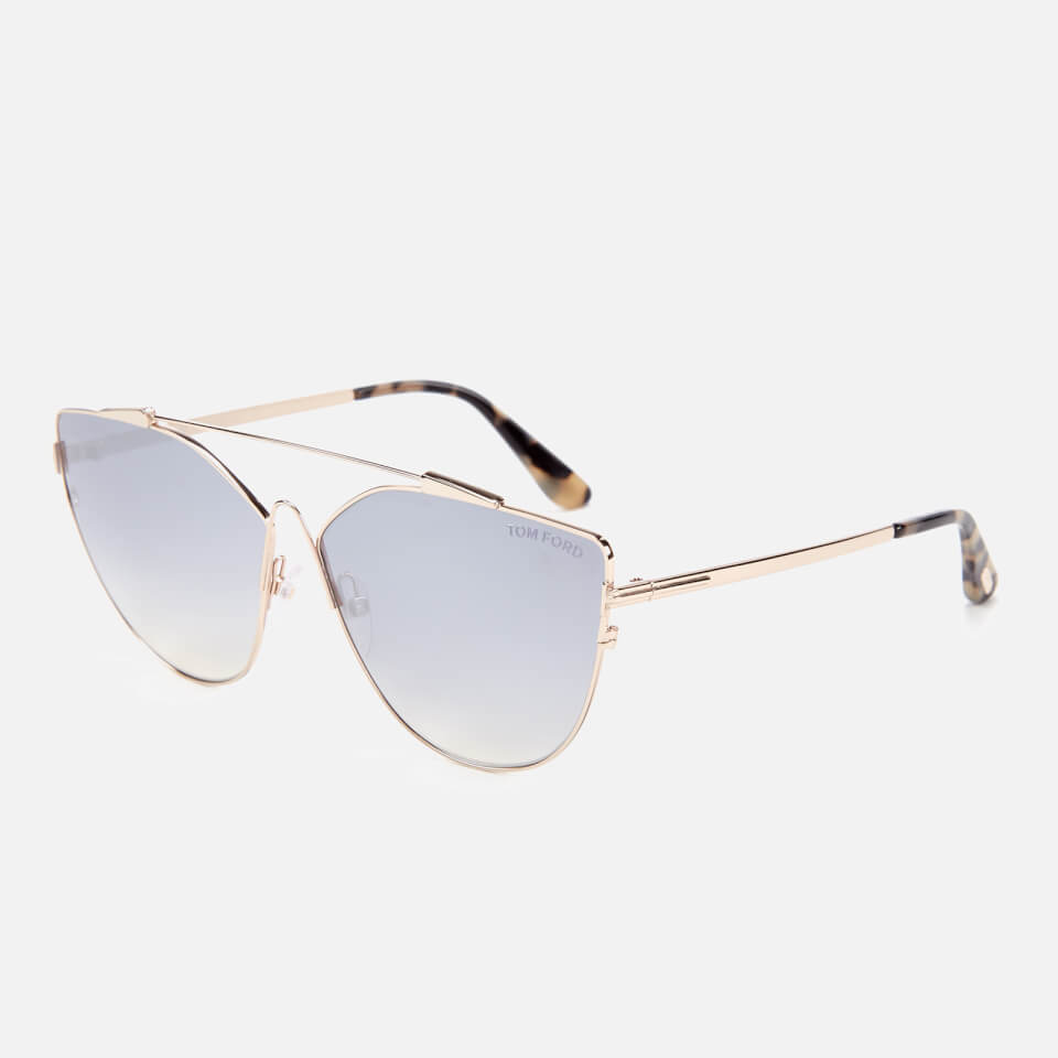 Tom Ford Women's Jacquelyn Sunglasses - Gold/Smoke Mirror