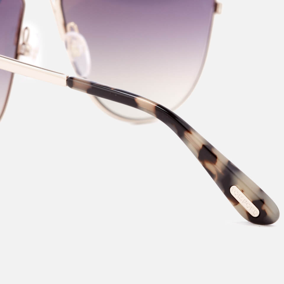 Tom Ford Women's Jacquelyn Sunglasses - Gold/Smoke Mirror