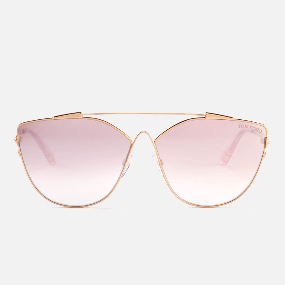 Tom Ford Women's Jacquelyn Sunglasses - Gold/Mirror Violet