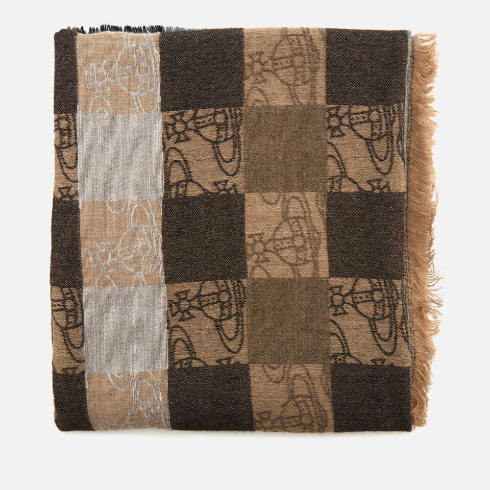 Vivienne Westwood Women's Classic Wool Scarf - Brown
