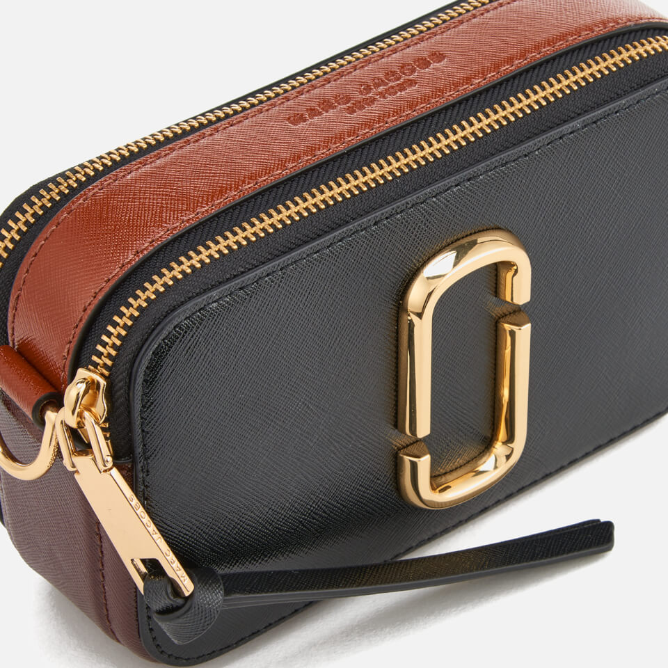 Marc Jacobs Women's Snapshot Cross Body Bag - Black/Chocolate