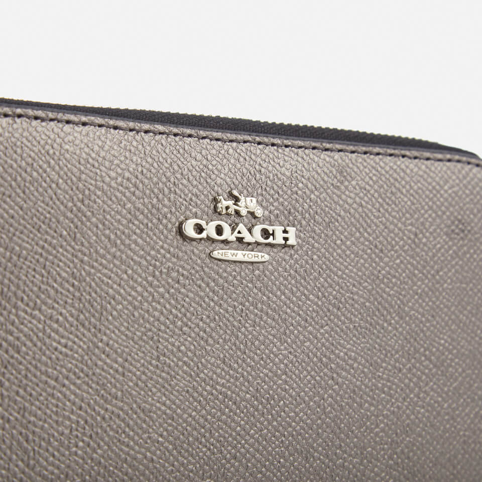 Coach Women's Medium Zip Around Wallet - Gun Metal