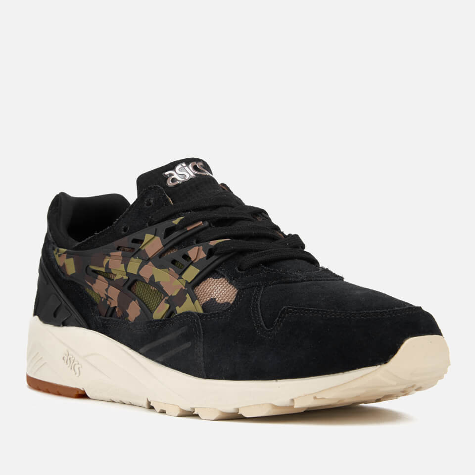 Asics Lifestyle Men s Gel Kayano Trainers Black Martini Olive Allsole