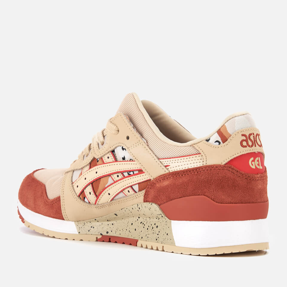 Asics Lifestyle Men s Gel Lyte III Trainers Marzipan Silver Allsole