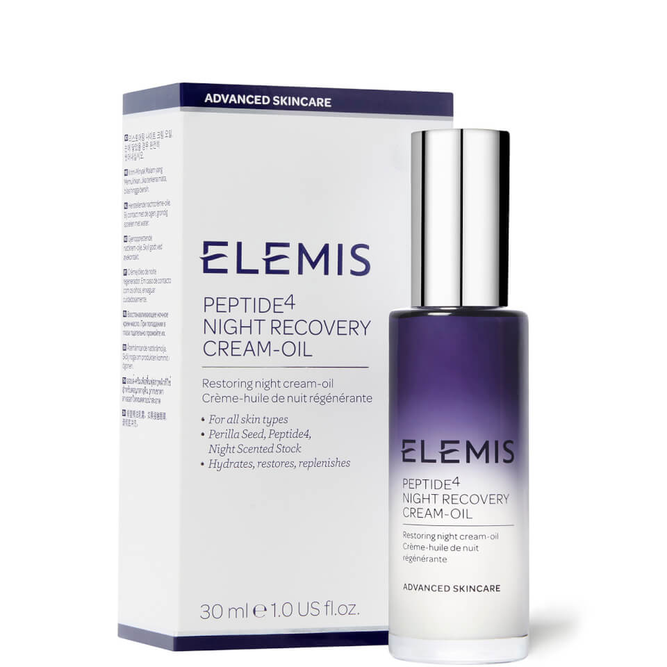 Elemis Peptide4 Night Recovery Cream-Oil 30ml