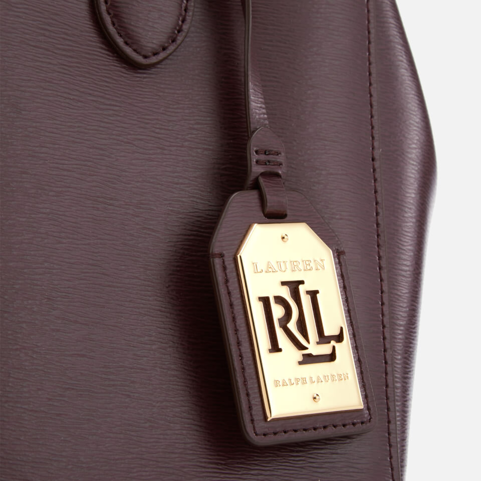 Lauren Ralph Lauren Women's Newbury Double Zipper Shopper Bag - Port