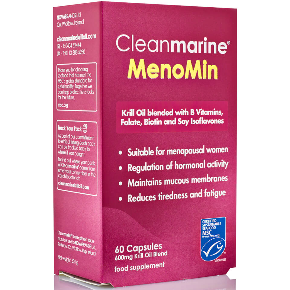 Cleanmarine MenoMin for Women Capsules - 60 x 600mg Gelcaps