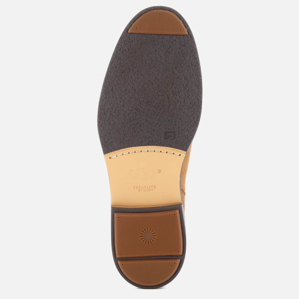 UGG Men s Baldvin Suede Chelsea Boots Chestnut Allsole