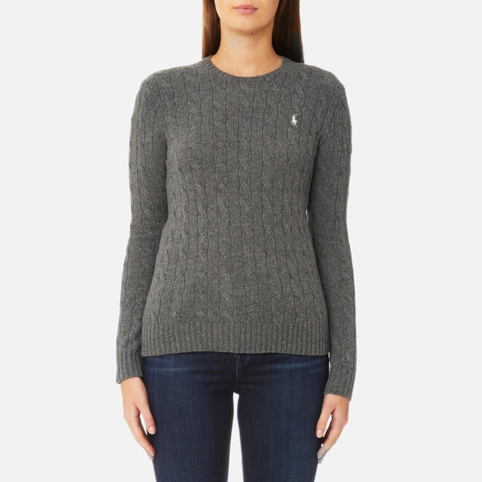 Grey ralph lauren jumper womens cheap