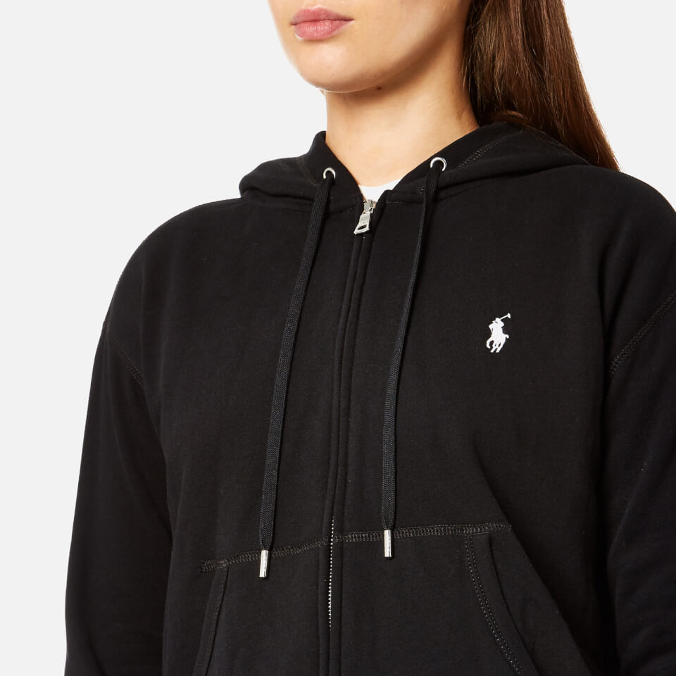 Polo Ralph Lauren Women s Hooded Pull Zip Hoody Black Coggles