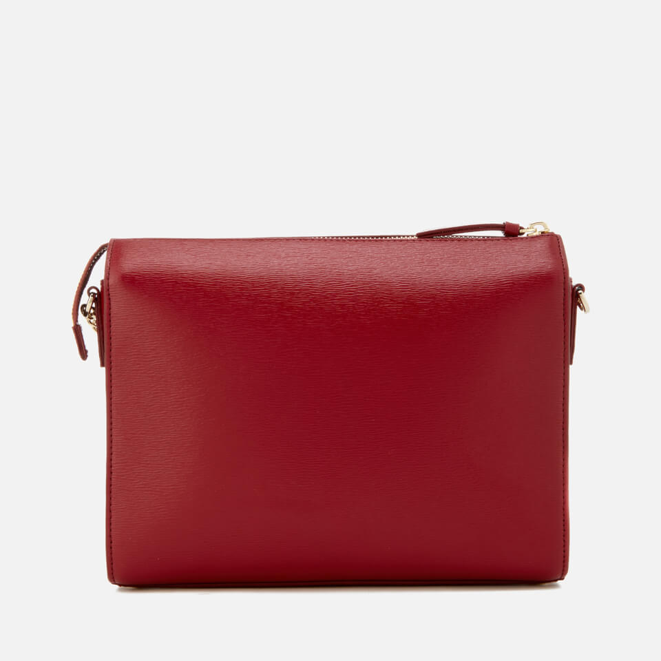 DKNY Women's Sutton Medium Box Cross Body Bag - Scarlet Red