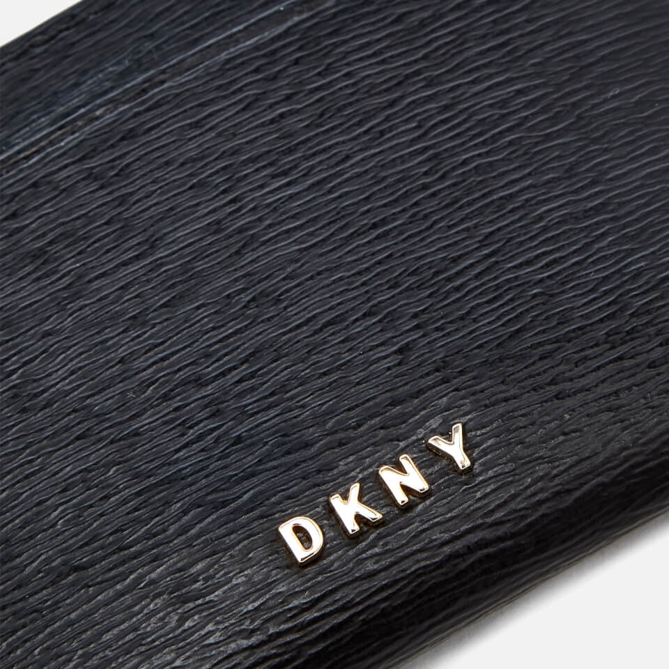 DKNY Women's Sutton Card Holder - Black