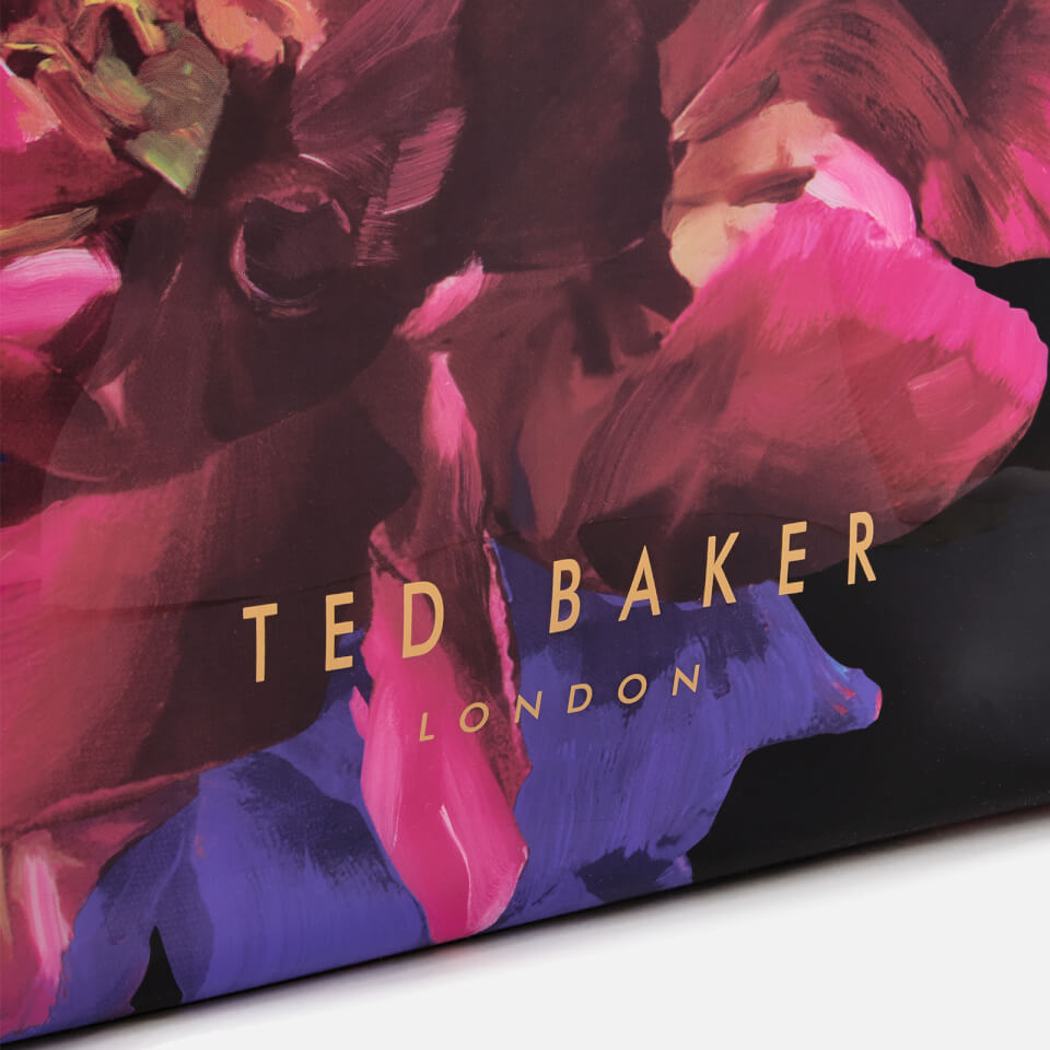 Ted Baker Women's Amycon Impressionist Bloom Large Icon Bag - Black