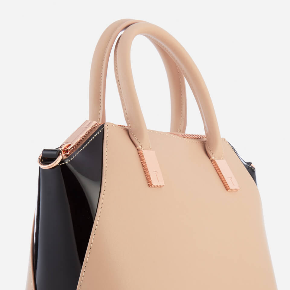 Ted Baker Women's Ashlee Small Leather Tote Bag - Camel