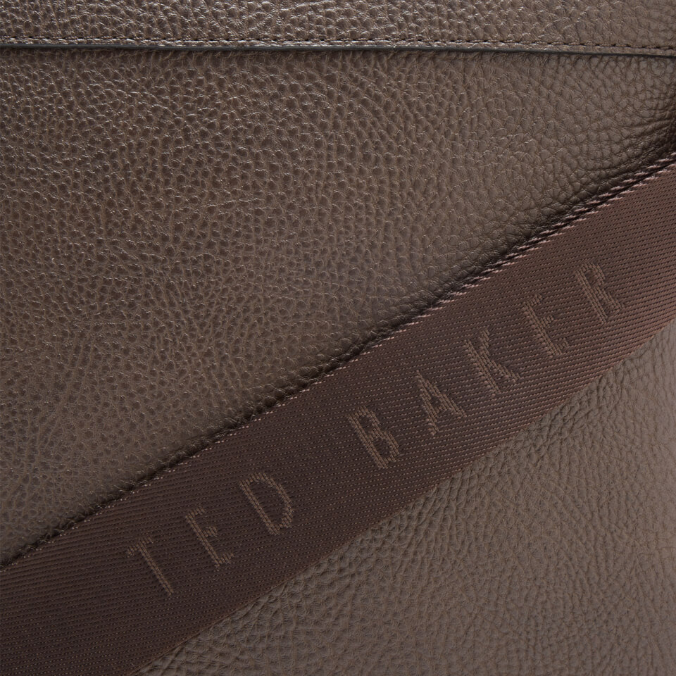 Ted Baker Men's Airlift Embossed Messenger Bag - Chocolate