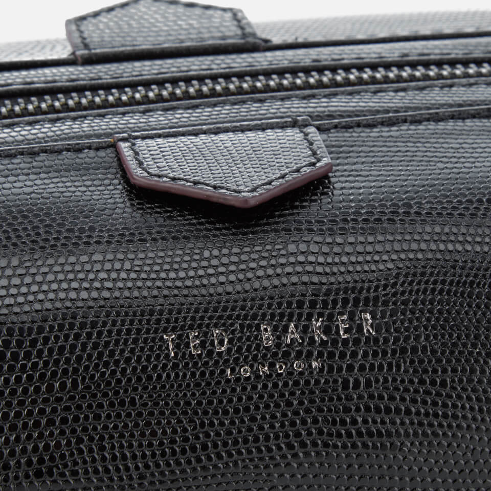 Ted Baker Men's Scaler Lizard Wash Bag - Black