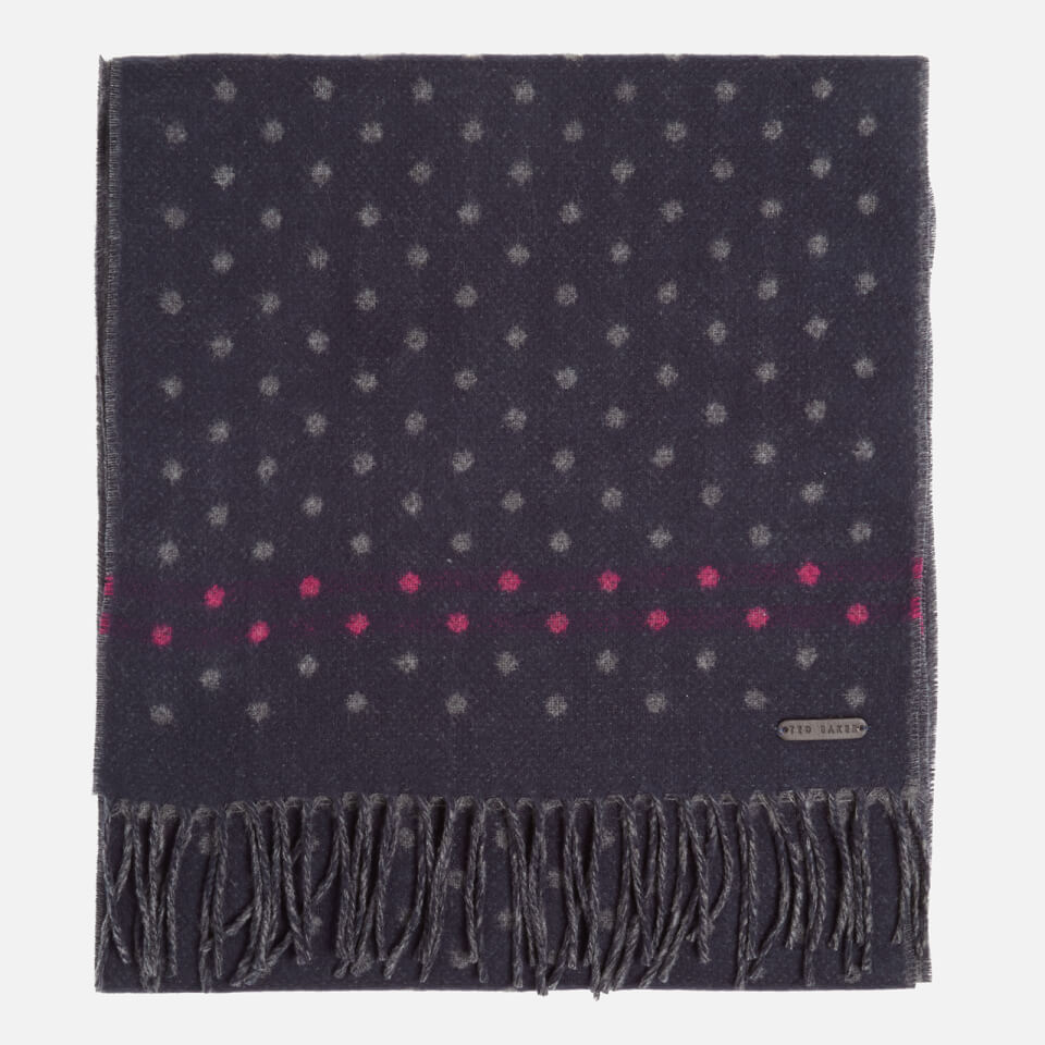 Ted Baker Men's Redpine Spot Scarf - Navy