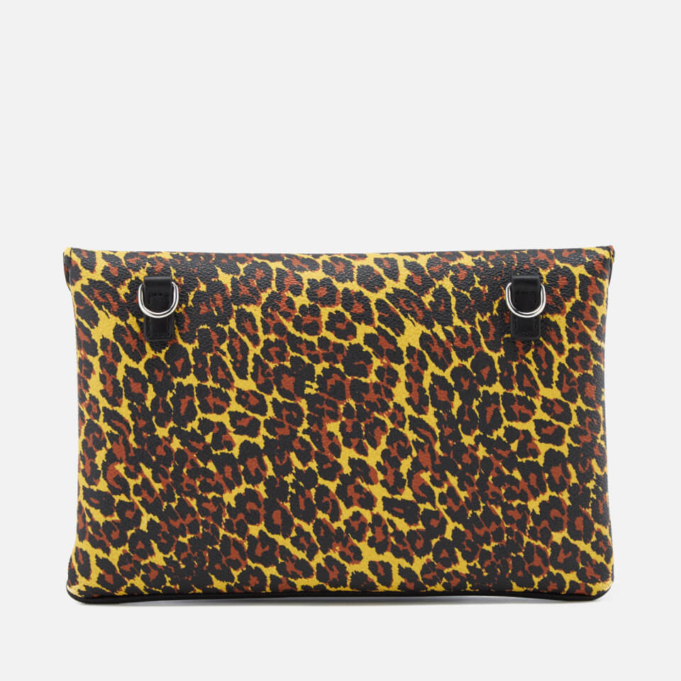 Vivienne Westwood Anglomania Womens Leopard Shoulder Bag