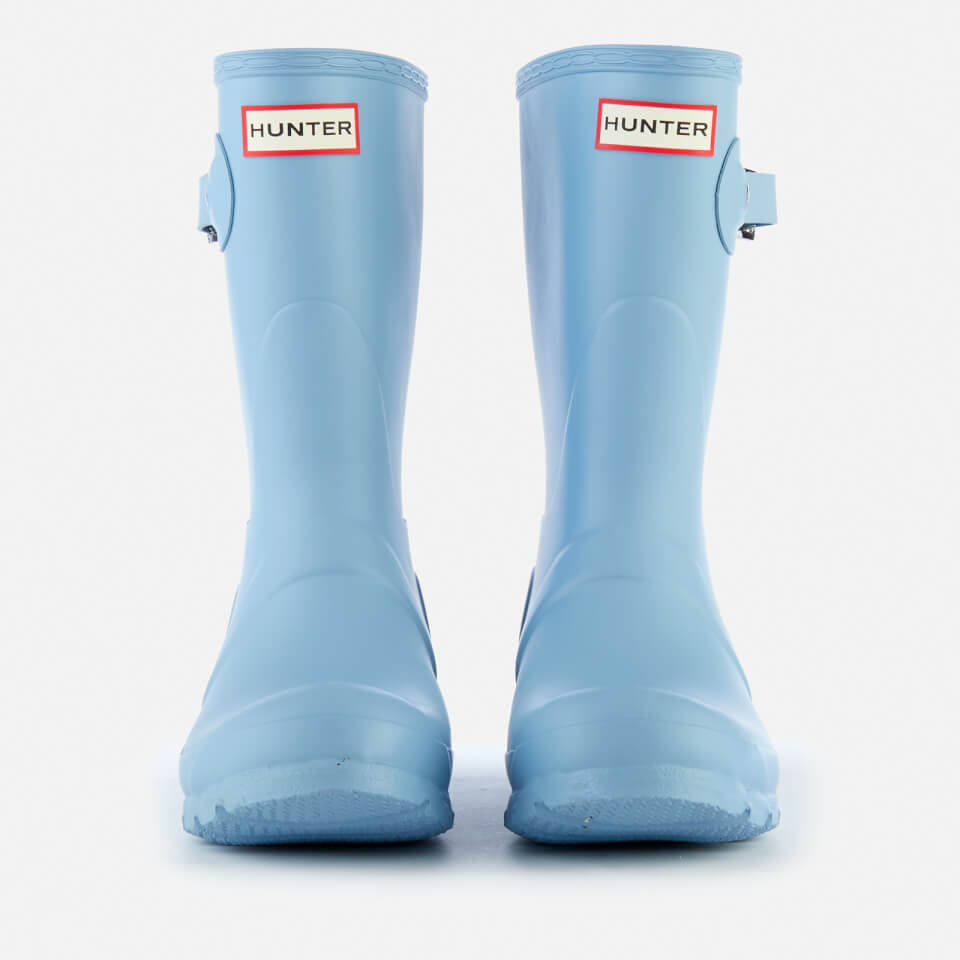 Hunter Women s Original Short Wellies Pale Blue Allsole