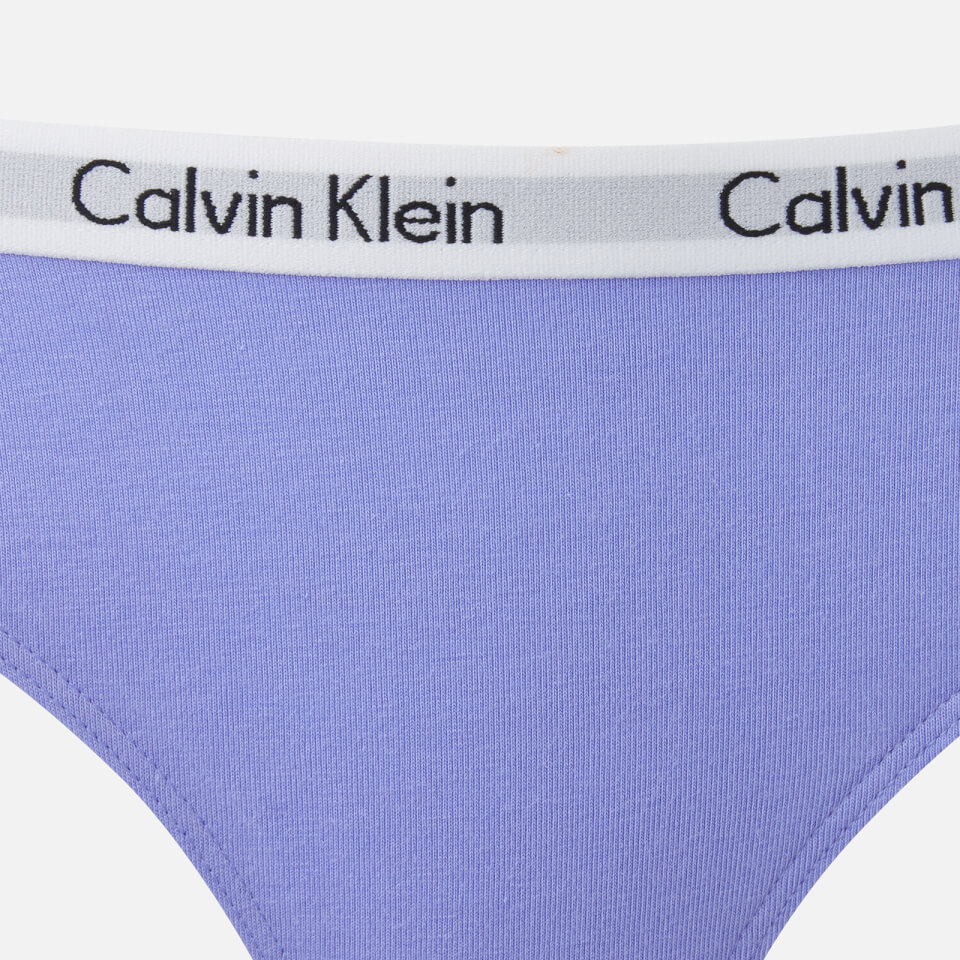 Calvin Klein Women's 3 Pack Briefs - White/Epthmeral/Sensation