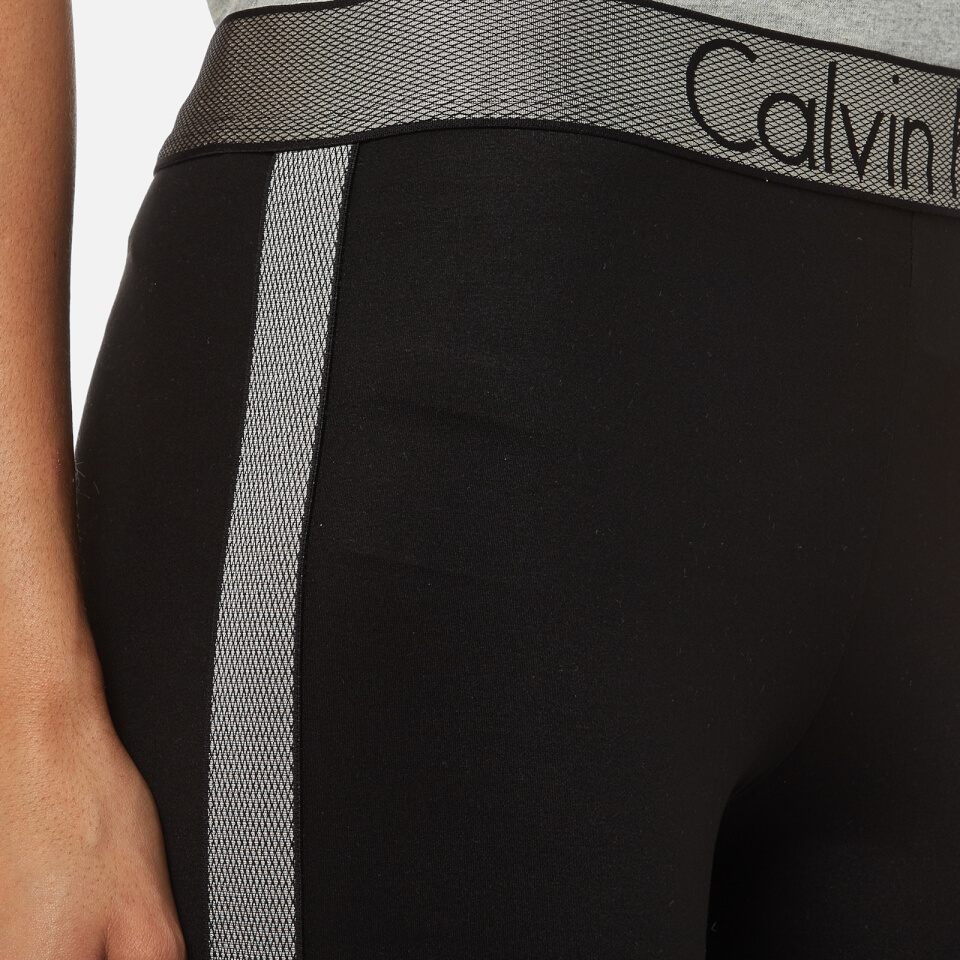 Calvin Klein Women's Logo Leggings - Black