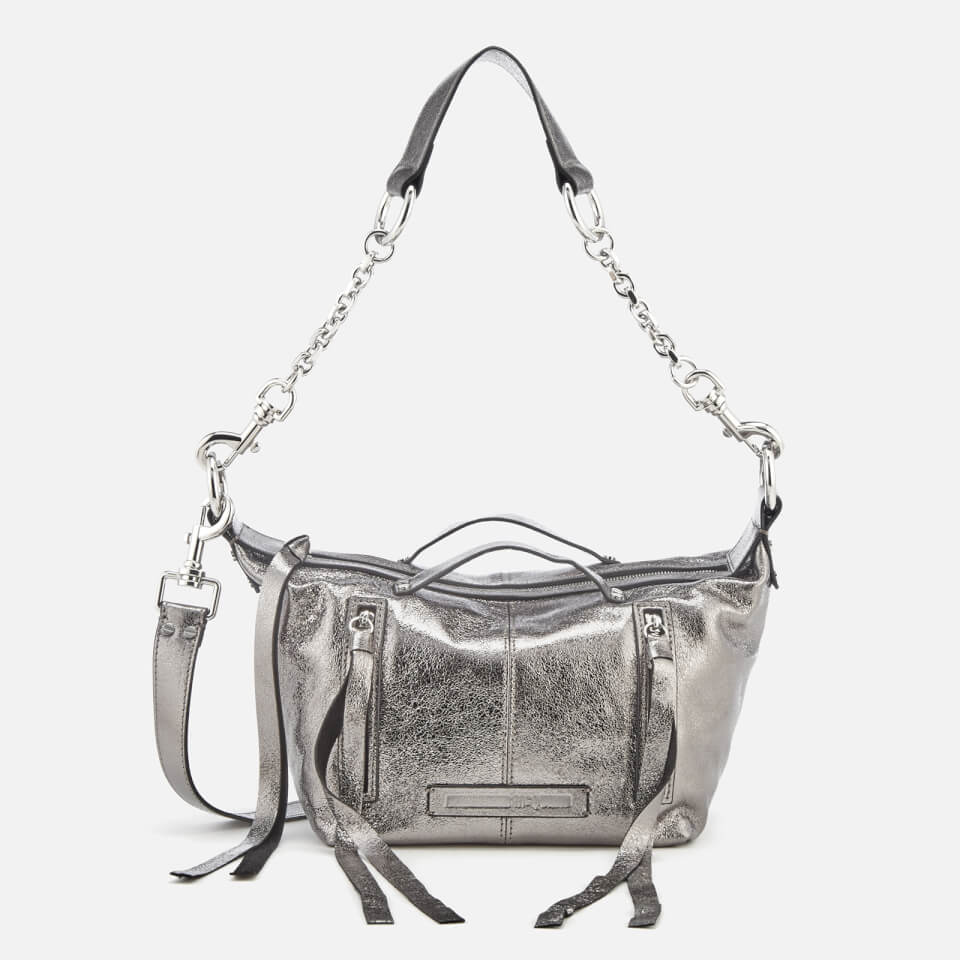 McQ Alexander McQueen Women's Loveless Mini Hobo Bag - Steel