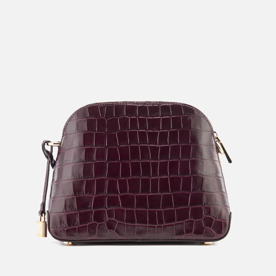 MICHAEL MICHAEL KORS Women's Mercer Medium Dome Cross Body Satchel - Damson