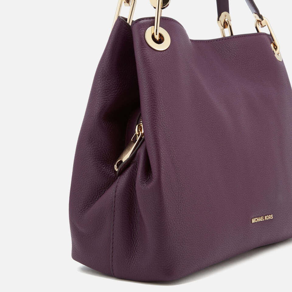 MICHAEL MICHAEL KORS Women's Raven Large Shoulder Tote Bag - Damson