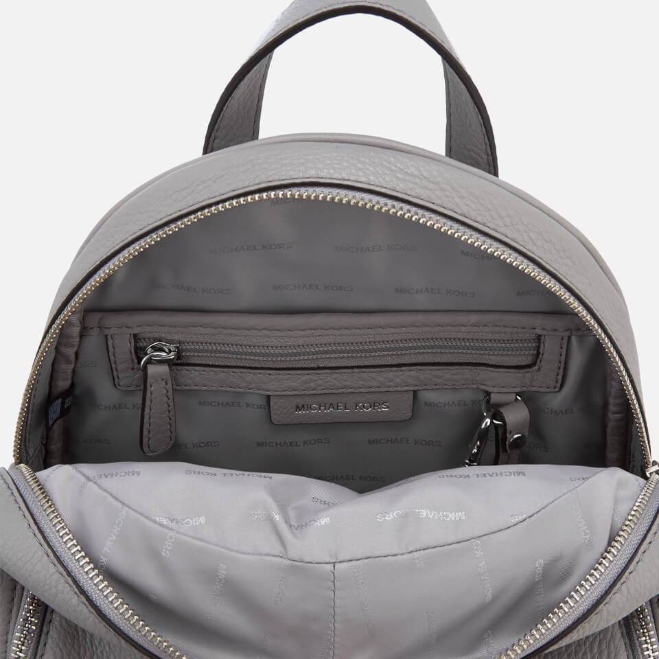MICHAEL MICHAEL KORS Women's Rhea Zip Medium Backpack - Pearl Grey