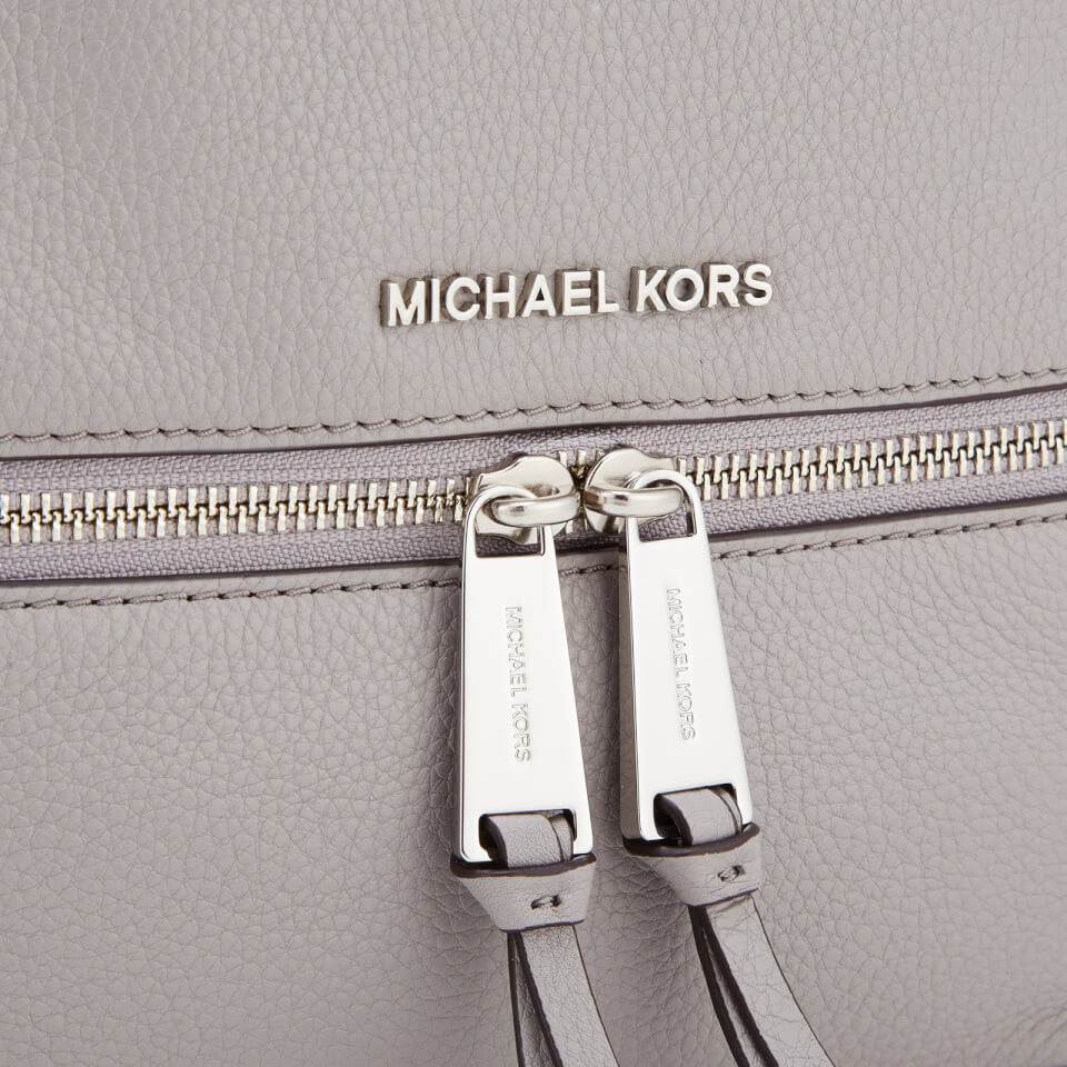 MICHAEL MICHAEL KORS Women's Rhea Zip Medium Backpack - Pearl Grey