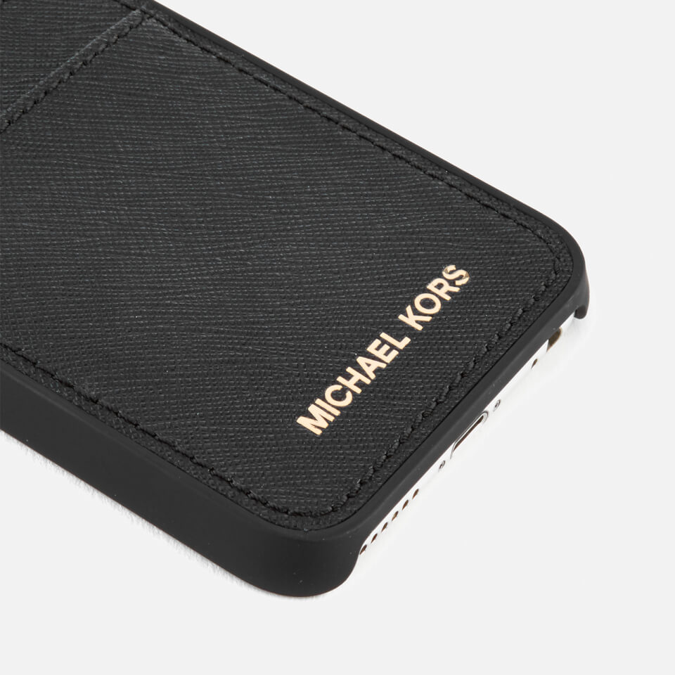 MICHAEL MICHAEL KORS Women's Leather iPhone 7 Cover - Black